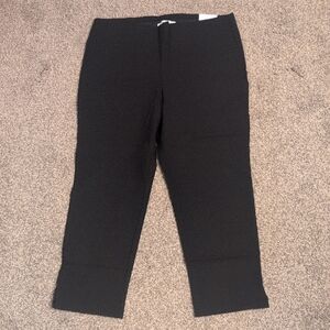 WHBM Sz 10 Pull On Cropped Pants